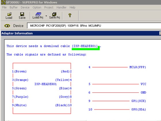 ISP   Header-01 Adapter