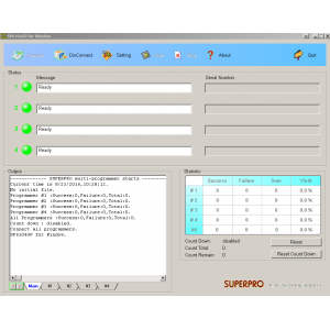 SuperPro Software GUI